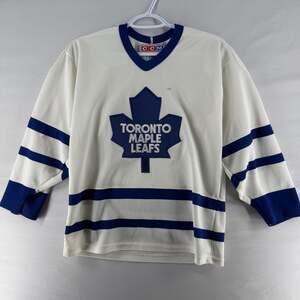 0944 YL/XL Vintage CCM Toronto Maple Leafs Hockey Jersey